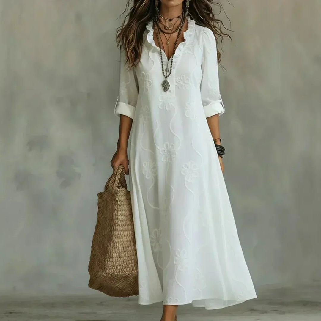 Sienna | Robe Longue Fleurie d'Ã‰tÃ©