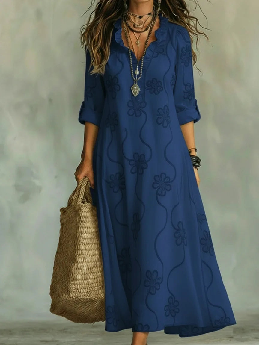 Sienna | Robe Longue Fleurie d'Ã‰tÃ©