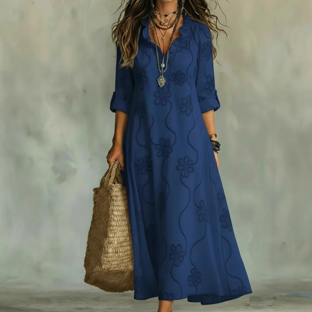 Sienna | Robe Longue Fleurie d'Ã‰tÃ©