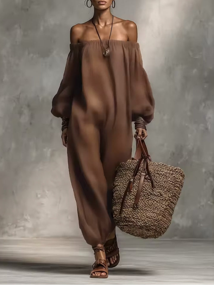 Fenna | Combinaison Bustier Ã  Manches
